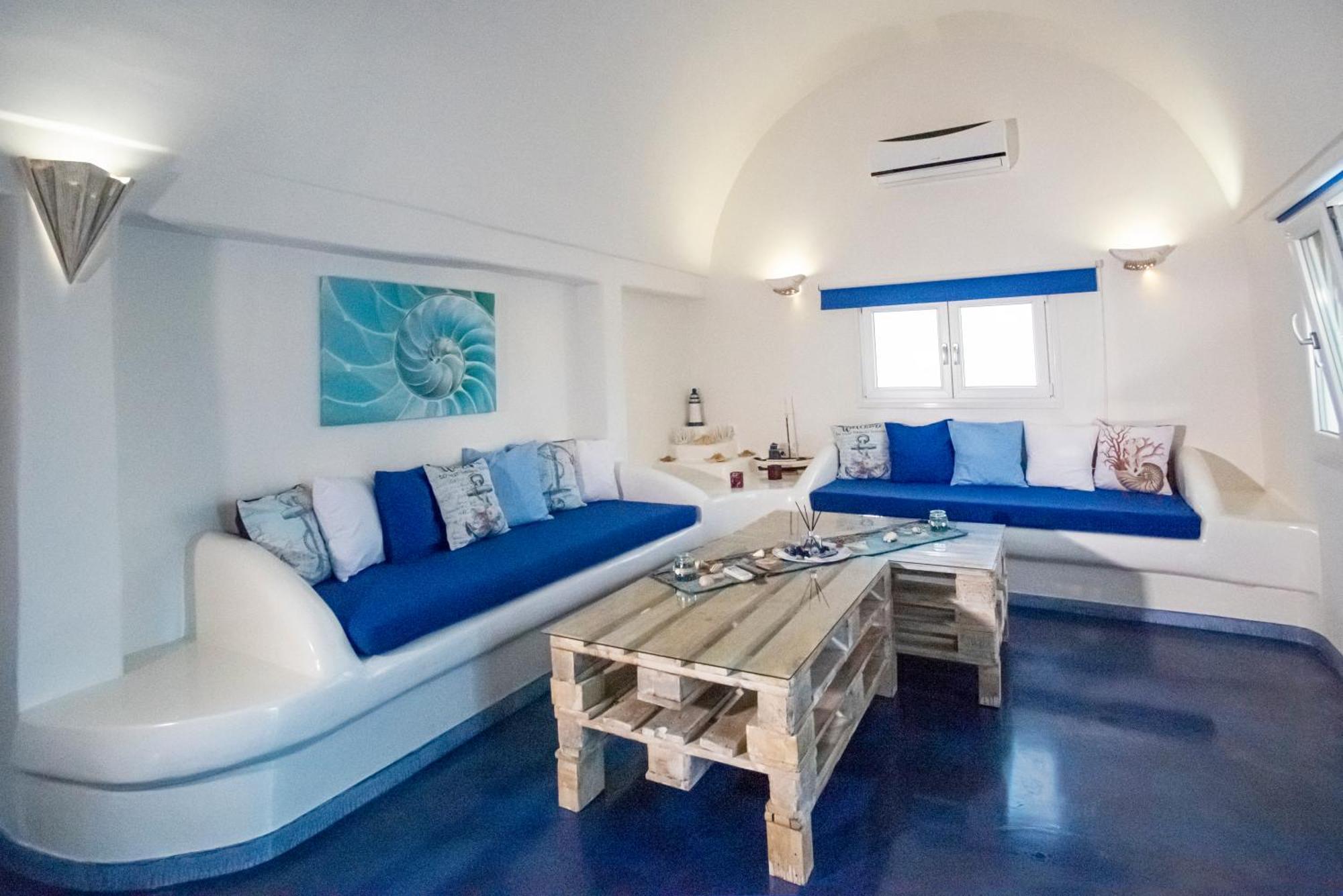Blue Dream - Santorini Apartment Kamari  Exterior photo